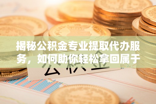 汶上揭秘公积金专业提取代办服务，如何助你轻松拿回属于你的资金