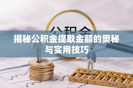 汶上揭秘公积金提取金额的奥秘与实用技巧