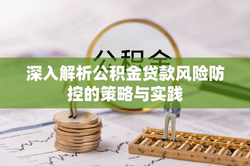 汶上深入解析公积金贷款风险防控的策略与实践