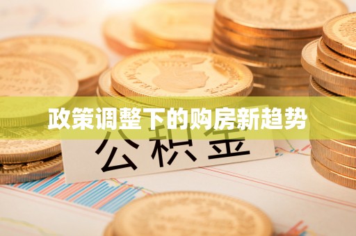 汶上政策调整下的购房新趋势