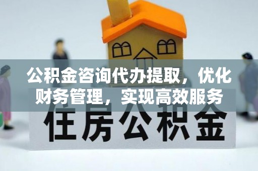 汶上公积金咨询代办提取，优化财务管理，实现高效服务