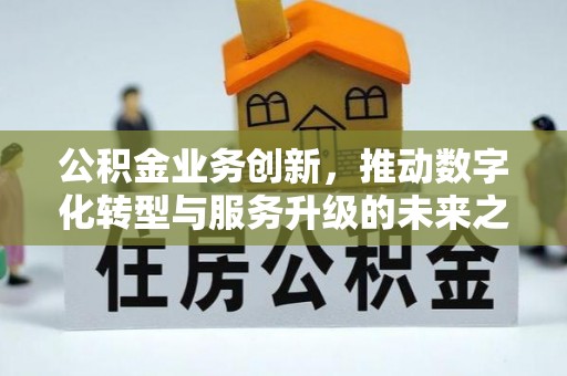 汶上公积金业务创新，推动数字化转型与服务升级的未来之路