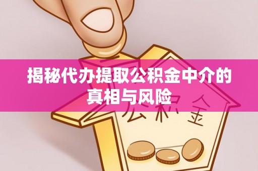 汶上揭秘代办提取公积金中介的真相与风险