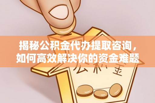 汶上揭秘公积金代办提取咨询，如何高效解决你的资金难题