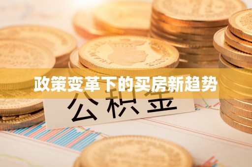 汶上政策变革下的买房新趋势