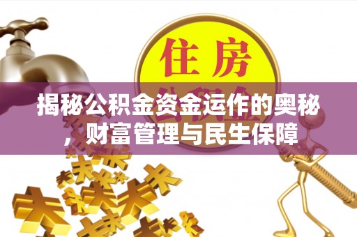 汶上揭秘公积金资金运作的奥秘，财富管理与民生保障