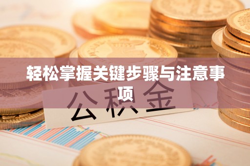 汶上轻松掌握关键步骤与注意事项