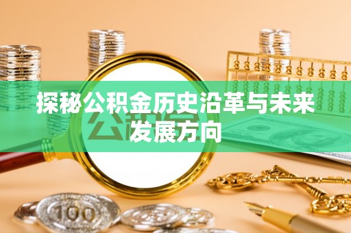 汶上探秘公积金历史沿革与未来发展方向