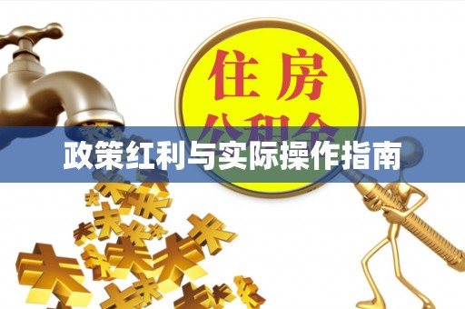 汶上政策红利与实际操作指南