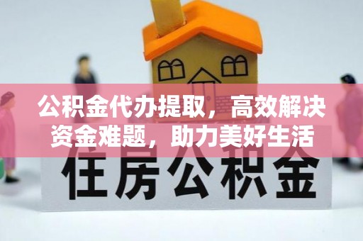 汶上公积金代办提取，高效解决资金难题，助力美好生活
