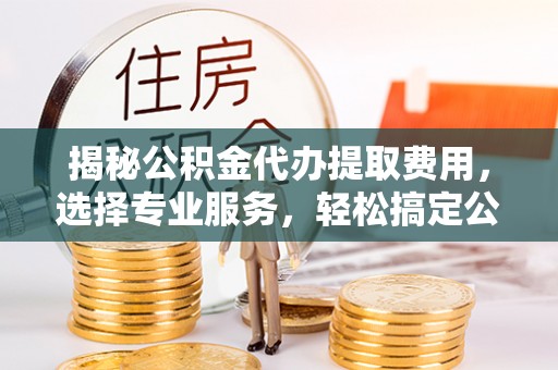 汶上揭秘公积金代办提取费用，选择专业服务，轻松搞定公积金提取