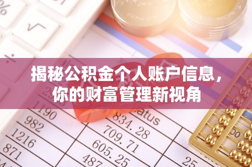 汶上揭秘公积金个人账户信息，你的财富管理新视角