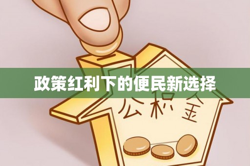 汶上政策红利下的便民新选择