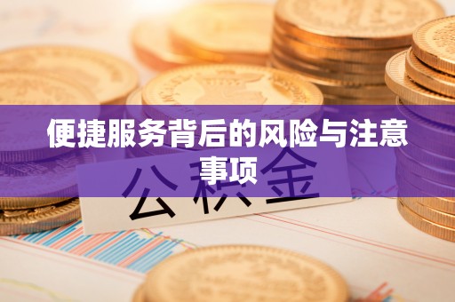 汶上便捷服务背后的风险与注意事项