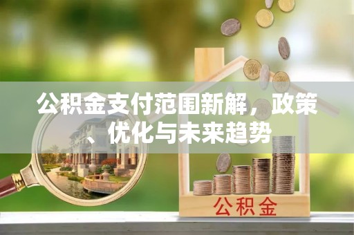 汶上公积金支付范围新解，政策、优化与未来趋势